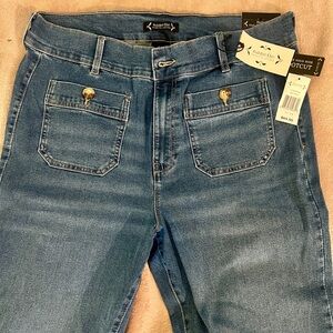 Nanette Lepore Belle bootcut Jeans 14 NWT